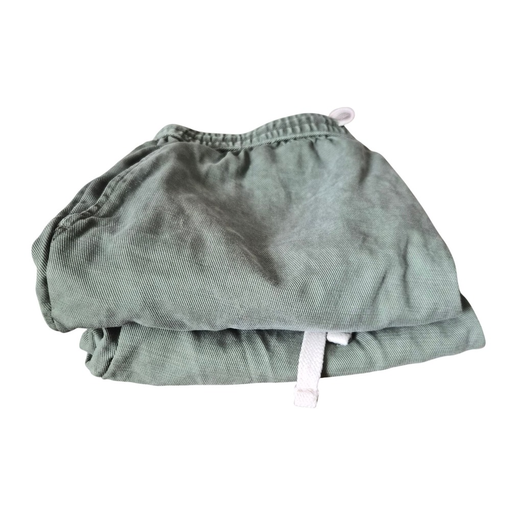 2 PC Goodfellow & Co Boys Sage Green Elastic Waist Drawstring Twill Shorts M